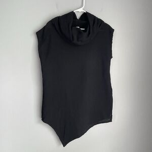Oh My Gauze Art 2 Wear Tunic 1 US S/M Lagenlook Slouchy Cowl Neck Top Sleeveless